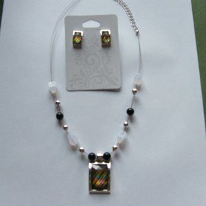 Earring and Necklace Set